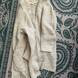 Lucky Brand Cream Women's Cardigan